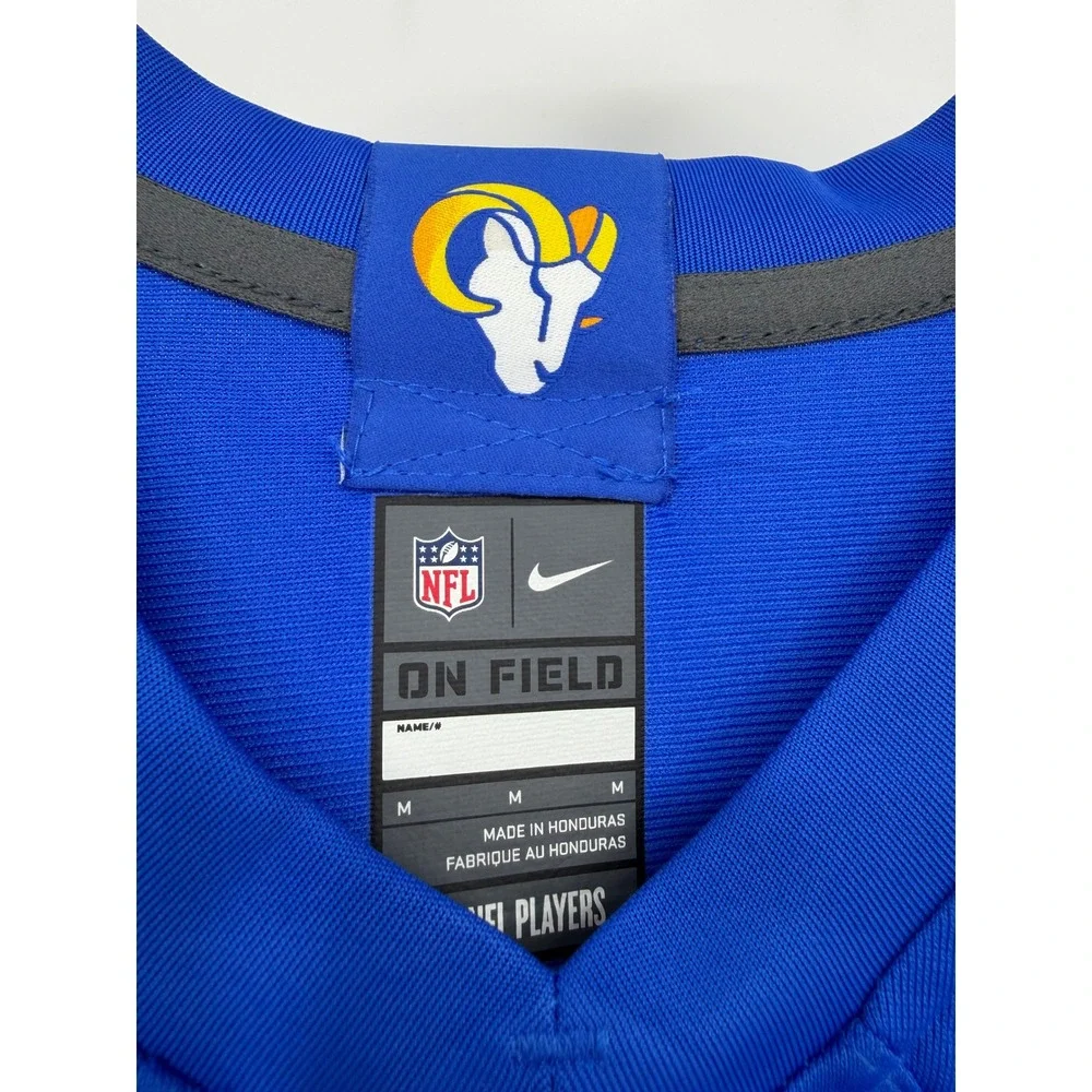 Nike Los Angeles Rams NFL On Field Jersey Blue Yellow Landolphi 11 Womens Medium